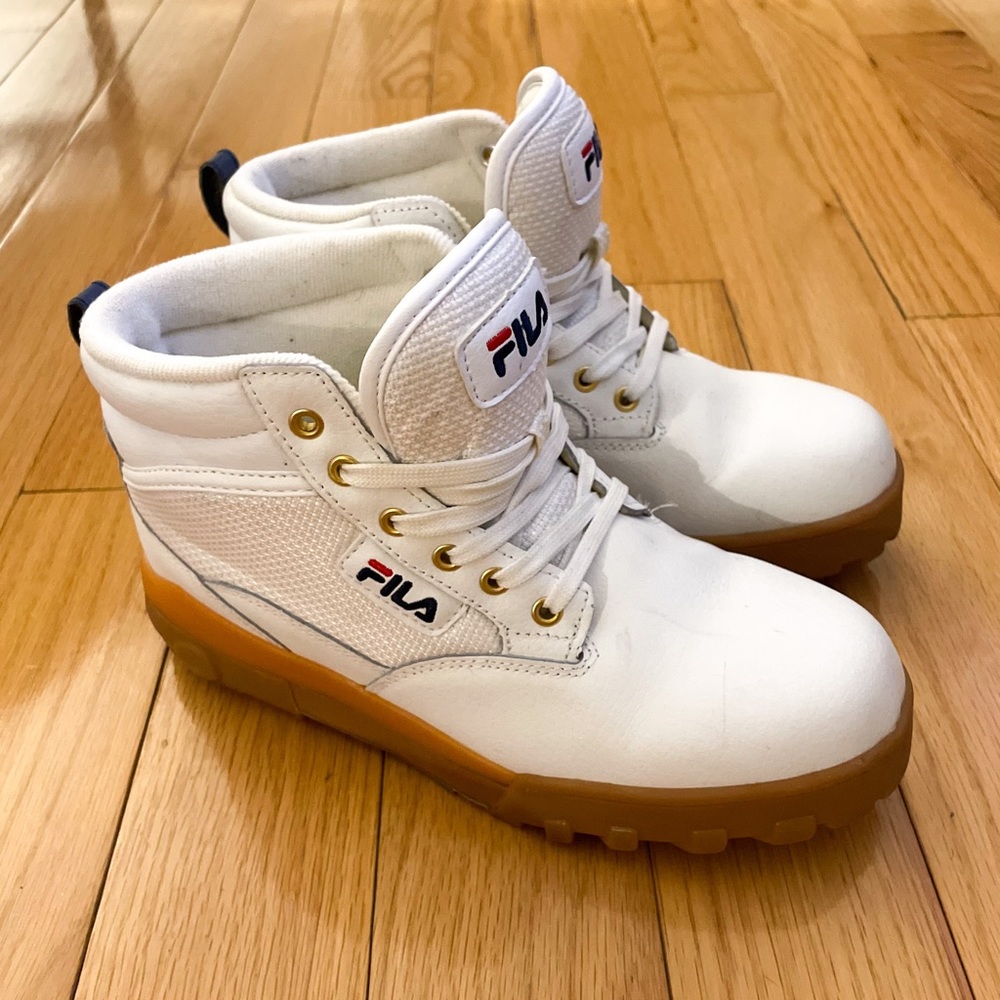 FILA Women’s Limited Edition Grunge White Women’s Boots